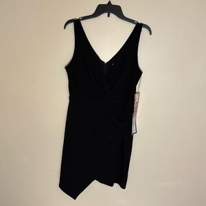 Black Dress Asymmetrical.